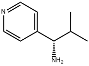 (S)-2-Methyl-1-pyridin-4-yl-propylamine Struktur