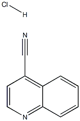 Quinoline-4-carbonitrile hydrochloride Structure