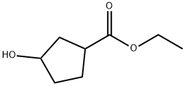3-羟基环戊烷羧酸乙酯, 1187933-07-8, 结构式