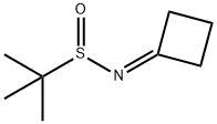 N-cyclobutylidene-2-methylpropane-2-sulfinamide Structure