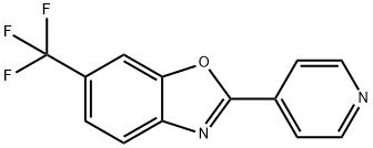 2-(Pyridin-4-yl)-6-(trifluoromethyl)benzo[d]oxazole Structure