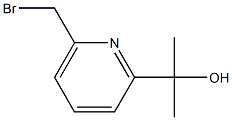 2-[6-(bromomethyl)pyridin-2-yl]propan-2-ol Structure