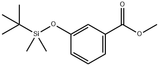 methyl 3-(tert-butyldimethylsilyloxy)benzoate Structure