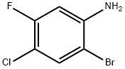 2-Bromo-4-chloro-5-fluoro-phenylamine Structure