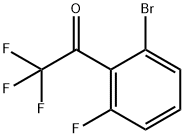 1208075-82-4 1-(2-溴-6-氟-苯基)-2,2,2-三氟-乙酮