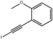 1-(2-Iodoethynyl)-2-methoxybenzene Struktur