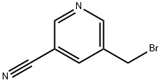 5-(Bromomethyl)nicotinonitrile Structure