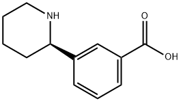 (R)-3-(piperidin-2-yl)benzoic acid Structure