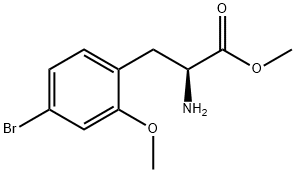 (S)-2-amino-3-(4-bromo-2-methoxyphenyl)propanoic acid Structure