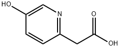 2-(5-hydroxypyridin-2-yl)acetic acid 化学構造式