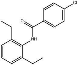 4-CHLORO-2',6'-DIETHYLBENZANILIDE Struktur