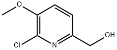 (6-Chloro-5-methoxy-pyridin-2-yl)-methanol Structure