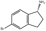 (1R)-5-BROMOINDANYLAMINE Struktur