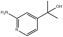 2-(2-氨基-4-吡啶基)-2-丙醇,1229649-59-5,结构式