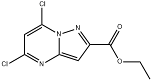 5,7-二氯吡唑并[1,5-a]嘧啶-2-羧酸乙酯,1232224-62-2,结构式