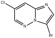 3-溴-4-氯咪唑并【1,2-B】哒嗪, 1235545-87-5, 结构式