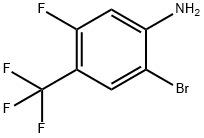 5-Fluoro-2-iodo-4-trifluoromethyl-phenylamine, 1239463-37-6, 结构式