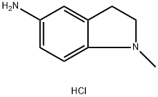 1-甲基-5-胺基吲哚啉盐酸盐, 1240527-25-6, 结构式