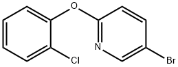 5-Bromo-2-(2-chlorophenoxy)pyridine Struktur