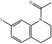1-(7-Iodo-3,4-dihydro-2H-quinolin-1-yl)-ethanone Structure