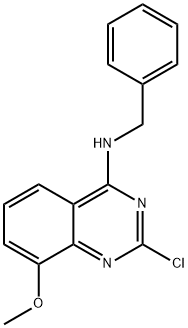 124309-70-2 N-benzyl-2-chloro-8-methoxyquinazolin-4-amine