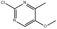 2-氯-5-甲氧基-4-甲基嘧啶 结构式