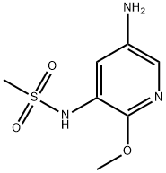N-(5-amino-2-methoxypyridin-3-yl)methanesulfonamide Struktur