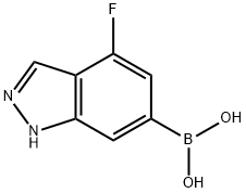 (4-Fluoro-1H-indazol-6-yl)boronic acid|(4-氟-1H-吲唑-6-基)硼酸