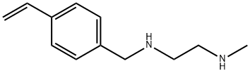 4-[N-(Methylaminoethyl)aminomethyl]styrene
		
	|N-(4-乙烯基苯)-N′-甲基乙烷-1,2-二胺
