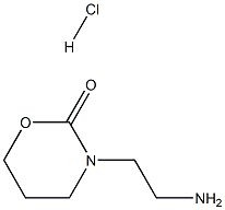 3-(2-Aminoethyl)-1,3-oxazinan-2-one hydrochloride Structure