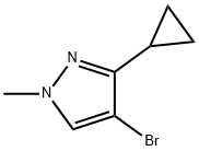 4-Bromo-3-cyclopropyl-1-methyl-1H-pyrazole