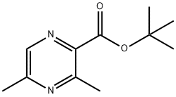 tert-Butyl 3,5-dimethylpyrazine-2-carboxylate Structure