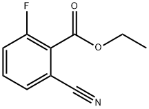 Ethyl2-cyano-6-fluorobenzoate Struktur