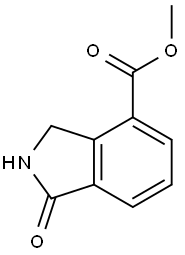 methyl 1-oxoisoindoline-4-carboxylate Struktur