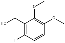 2,3-二甲氧基-6-氟苄醇,1260814-69-4,结构式