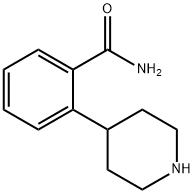 2-(piperidin-4-yl)benzamide hydrochloride Struktur