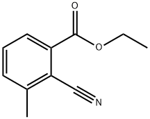 ethyl 2-cyano-3-methylbenzoate Struktur