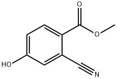 methyl 2-cyano-5-hydroxybenzoate Struktur