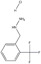 (2-Trifluoromethyl-benzyl)-hydrazine hydrochloride Structure