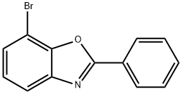 7-溴-2-苯基苯并噁唑,1268137-13-8,结构式