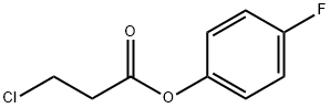 4-FLUOROPHENYL 3-CHLOROPROPANOATE(WXG03345)