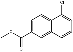 methyl 5-chloro-2-naphthoate Structure