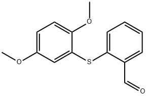 127905-39-9 2-[(2,5-Dimethoxyphenyl)thio]benzaldehyde