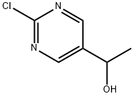 1-(2-chloropyrimidin-5-yl)ethanol Structure