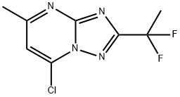 7-chloro-2-(1,1-difluoroethyl)-5-methyl-[1,2,4]triazolo[1,5-a]pyrimidine(WXG00231)