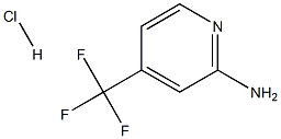 2-氨基-4-三氟甲基吡啶盐酸盐, 1281872-45-4, 结构式