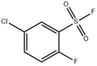 5-Chloro-2-fluorobenzenesulfonyl fluoride 化学構造式