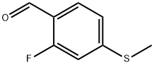 2-Fluoro-4-(methylthio)benzaldehyde Struktur