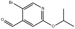 5-bromo-2-isopropoxyisonicotinaldehyde Struktur