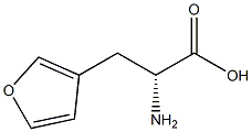 R-3-呋喃基丙氨酸, 129030-34-8, 结构式